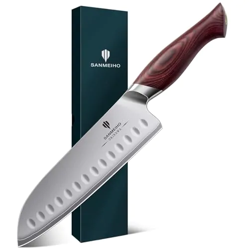 Couteau Santoku Japonais Professionnel 18cm