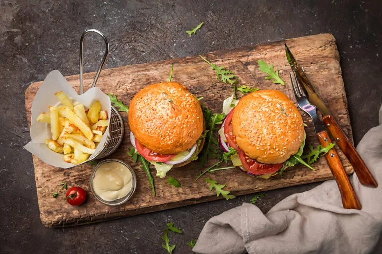 Burger-Beilage Burger-Beilage