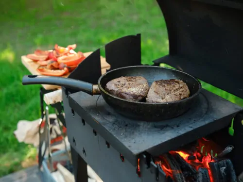 Can you put a saucepan on a griddle?