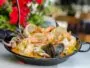 Paella à base de riz pour 1 personne