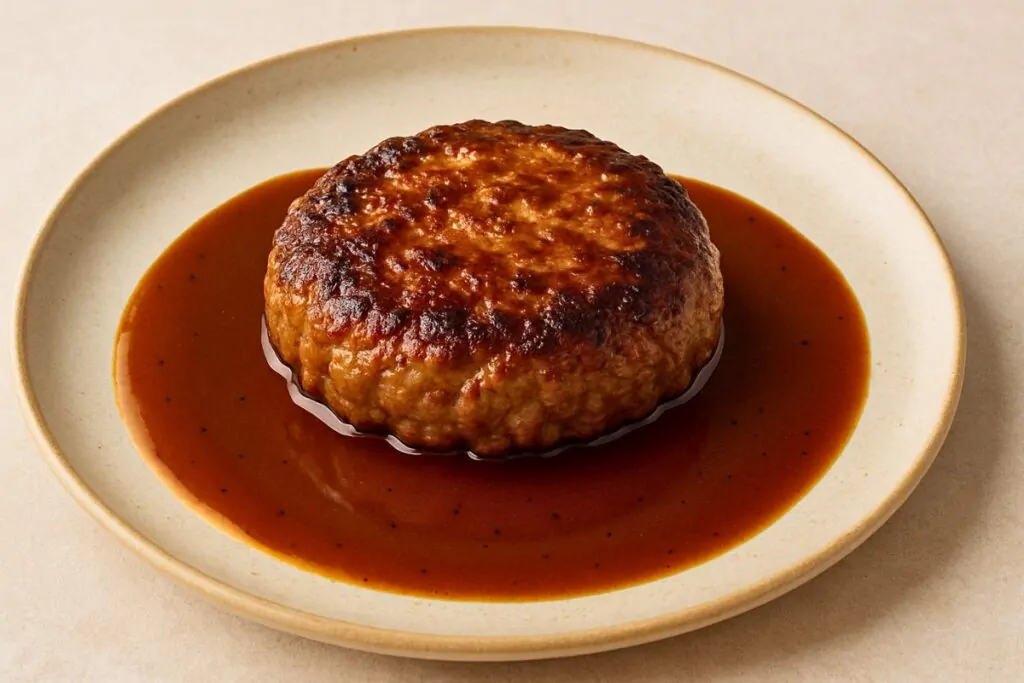 Minced steak sauce, veal stock
