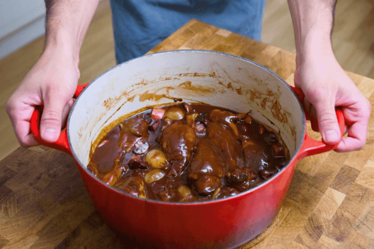 Boeuf Bourguignon, nach Großmutters Rezept