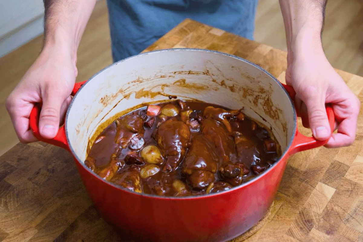 boeuf bourguignon recette de grand mere