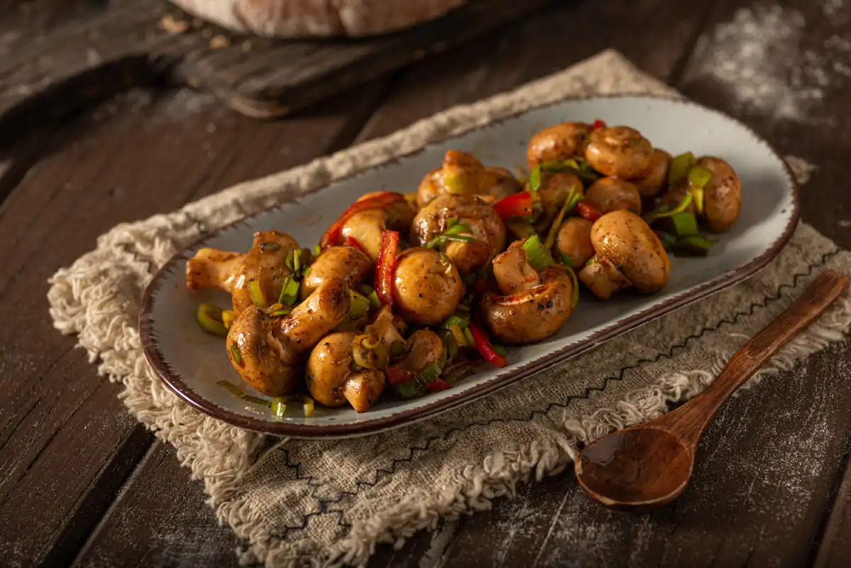 verduras para acompañar un cerdo asado
