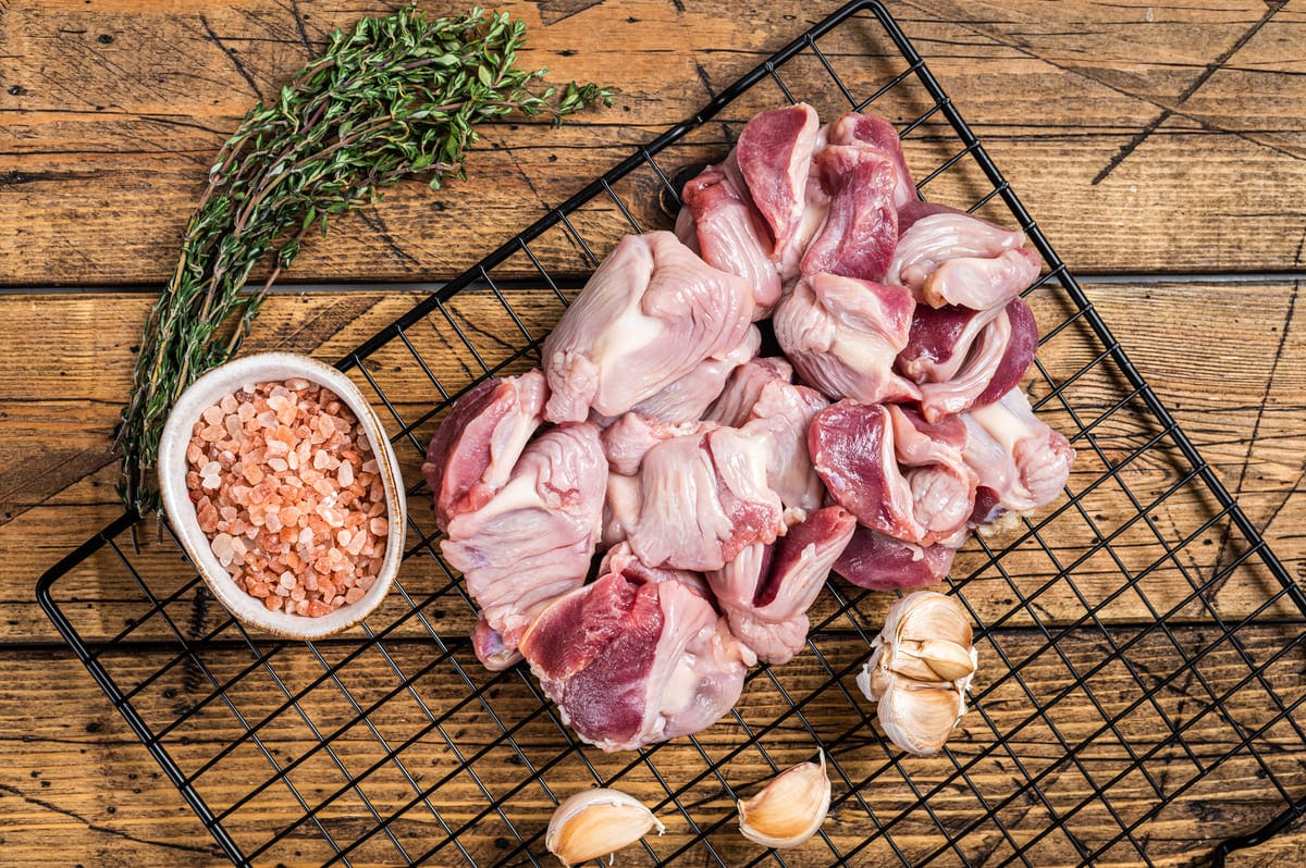 cooking time for pan-fried gizzards