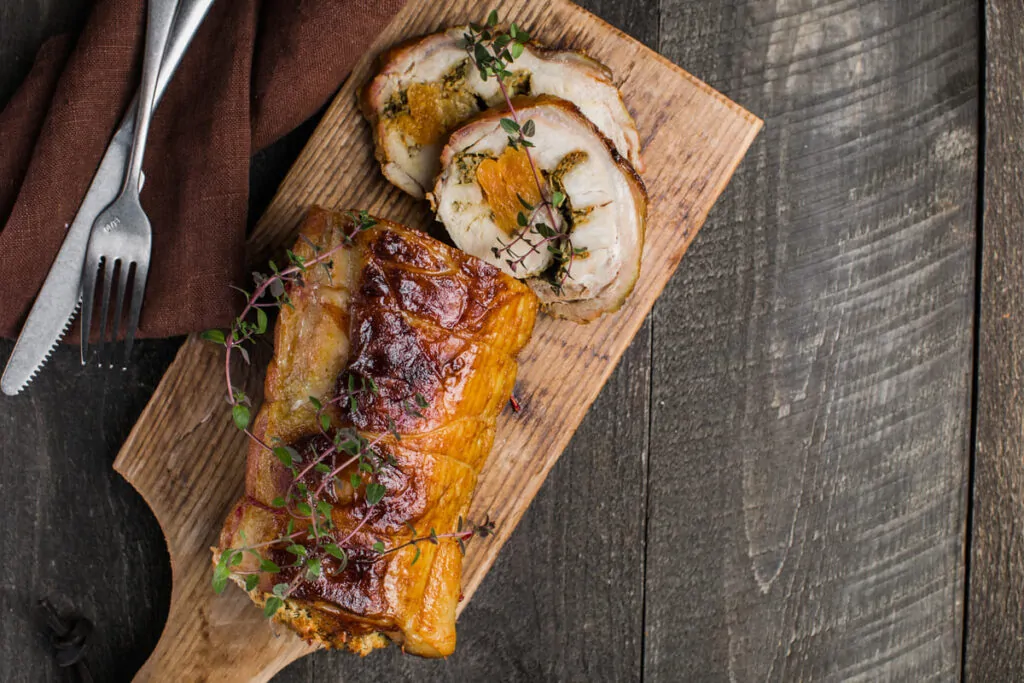 légumes pour accompagner un roti de porc