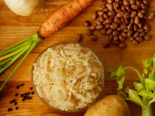 recalentar el chucrut