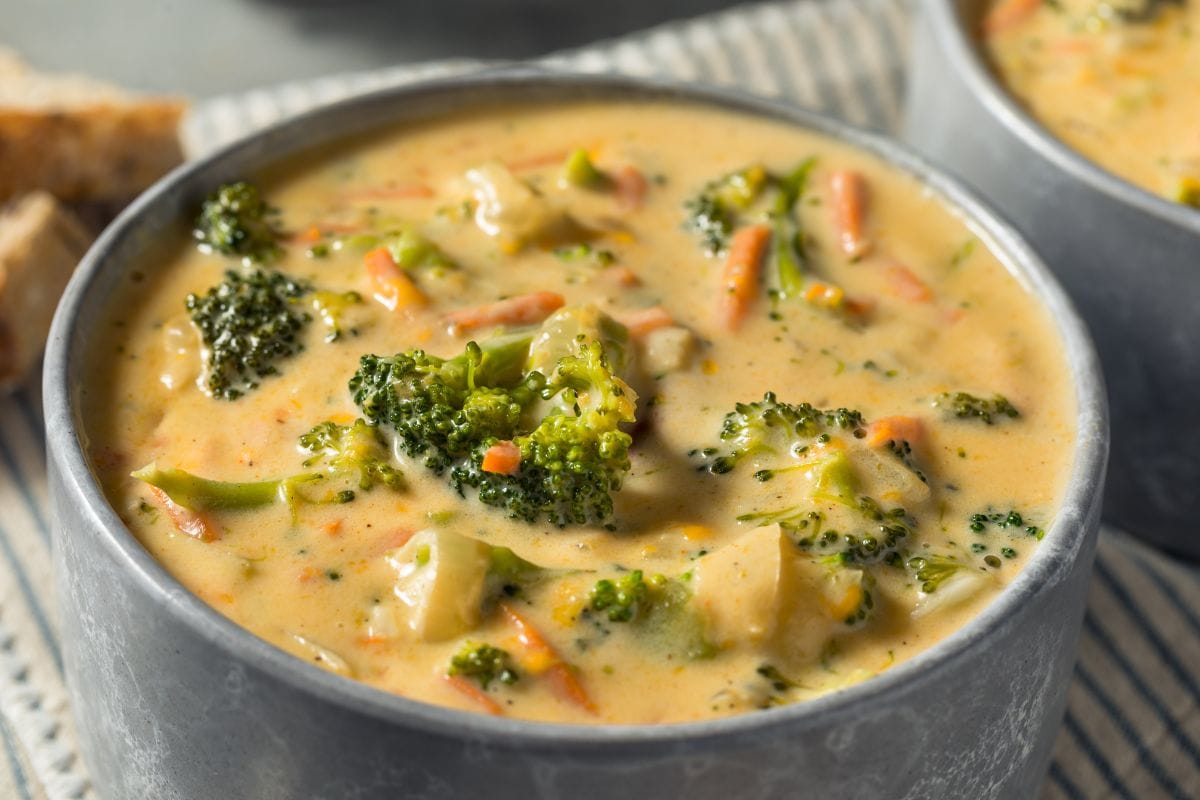 purée de brocolis