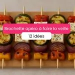 Brochetas de aperitivo para preparar el día anterior