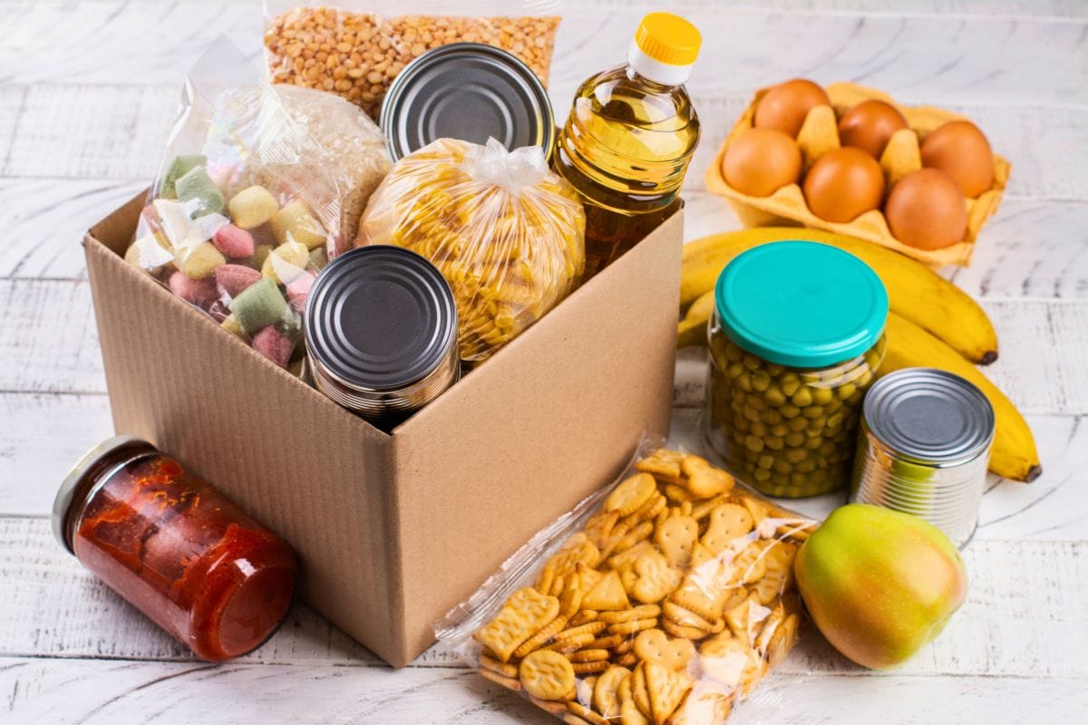Frozen, canned, prepared foods