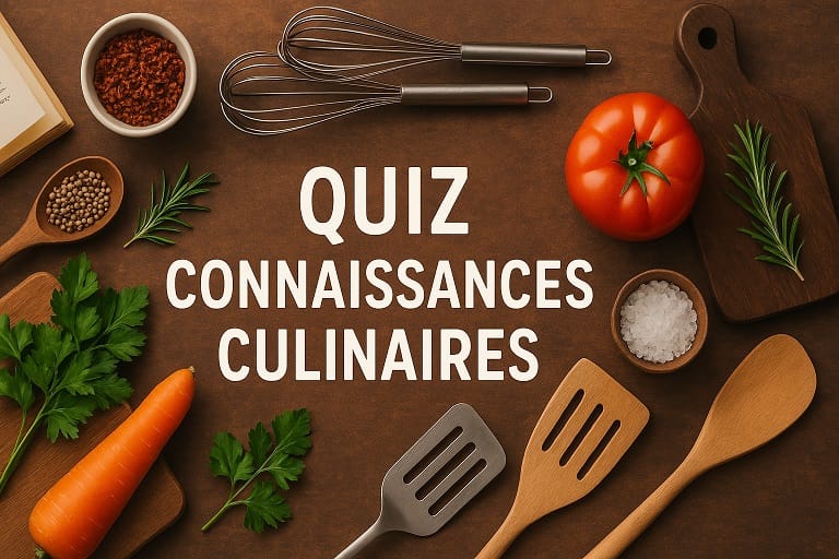 Cuestionario de conocimientos culinarios