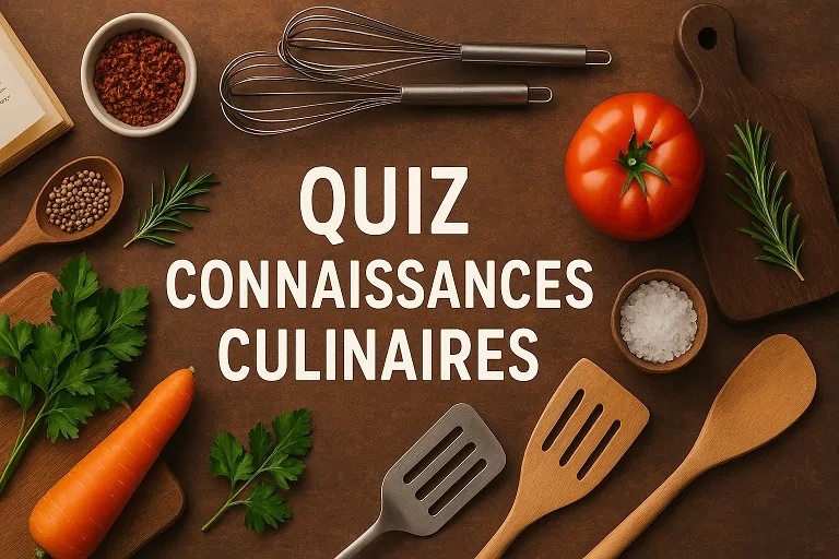 Cuestionario de conocimientos culinarios