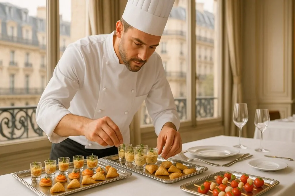 Preparativos y recetas de los mejores chefs de catering