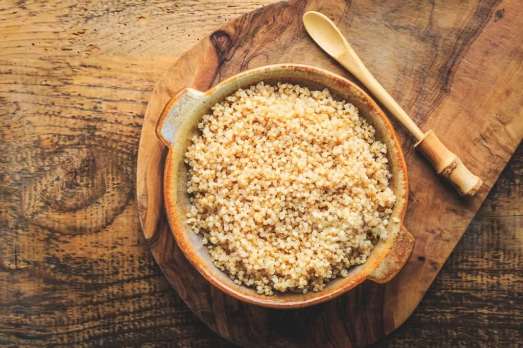 Quinoa bio préparé avec un temps de cuisson parfait
