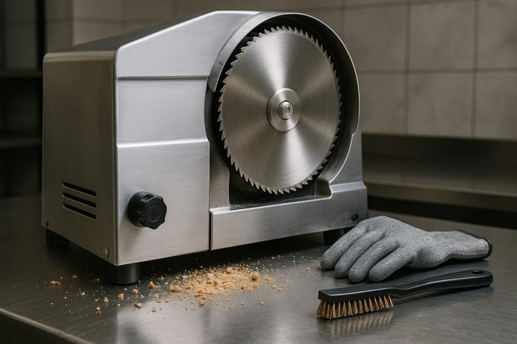 El mejor afilado para una rebanadora de pan profesional