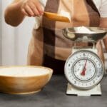 Balanza de cocina y conversión métrica