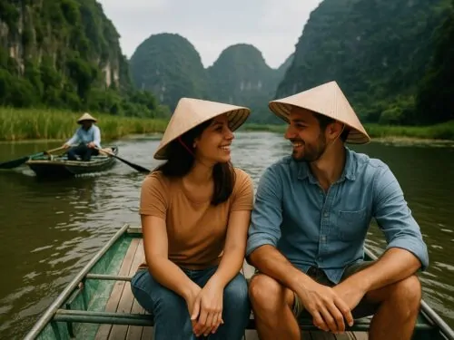 Un viaje inusual y romántico a Vietnam