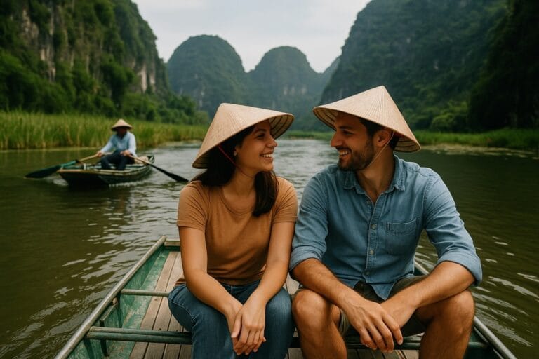 Un viaje inusual y romántico a Vietnam