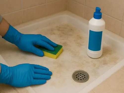 Cómo renovar un plato de ducha de resina