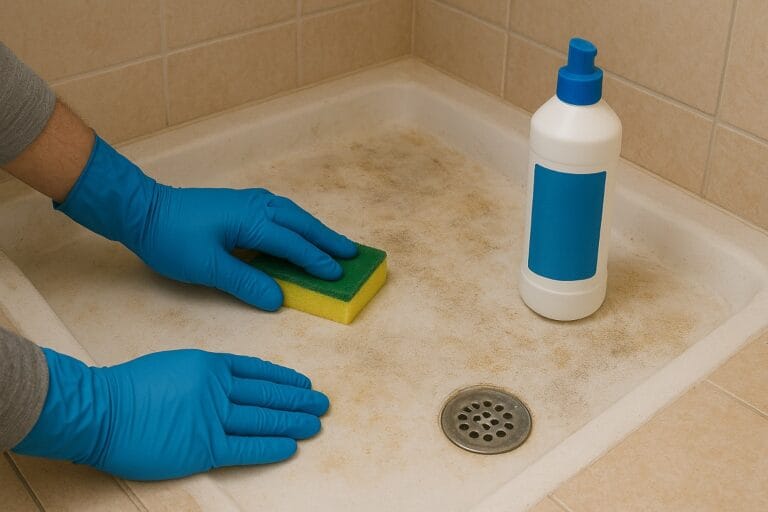 Cómo renovar un plato de ducha de resina