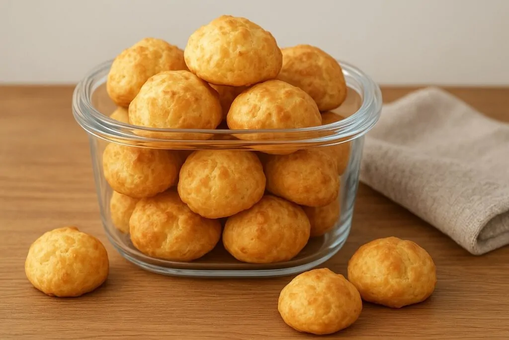 Homemade Gougères (preserved)