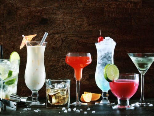 bar móvil de cócteles