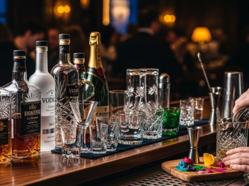 Dosis de bar y contenido de alcohol