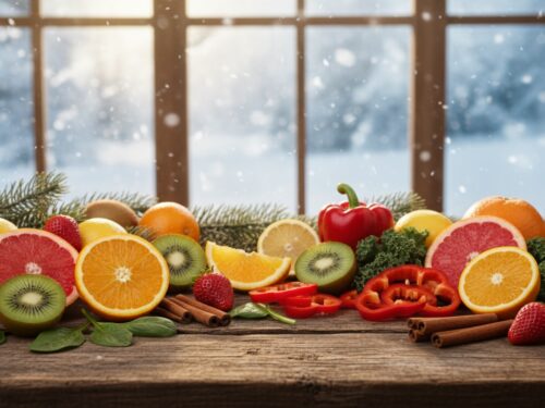 aliments pour recettes riches en vitamine C