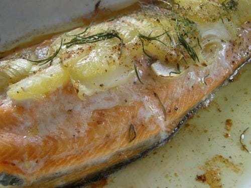 Filetto di trota alle erbe aromatiche