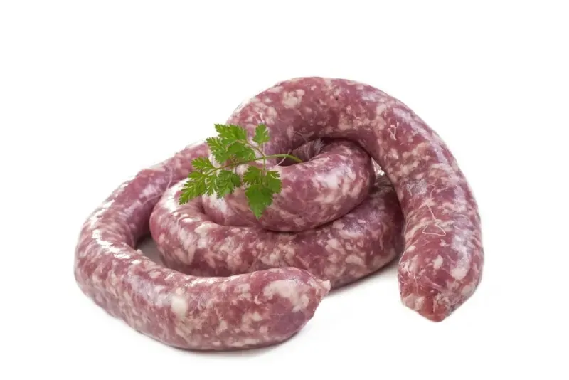 Salchicha de Toulouse lista para cocinar