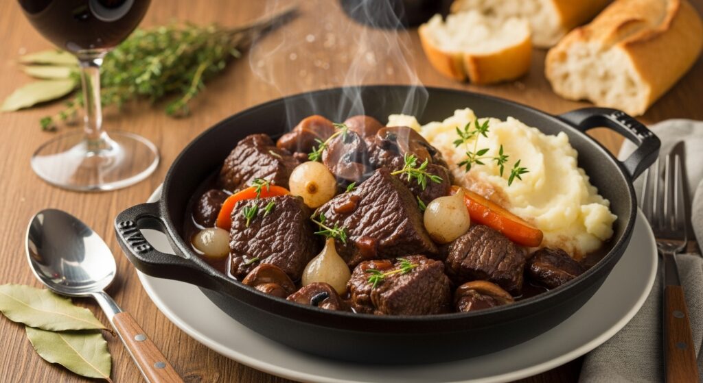 bœuf bourguignon fondant bœuf bourguignon fondant