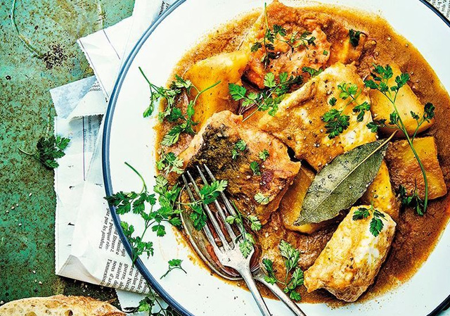 Kräuter in Herbstgerichten