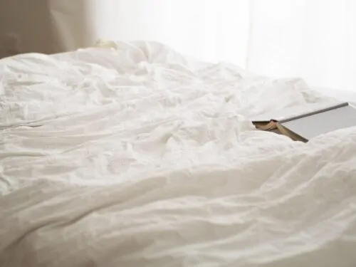 drap en lin pour la décoration naturelle