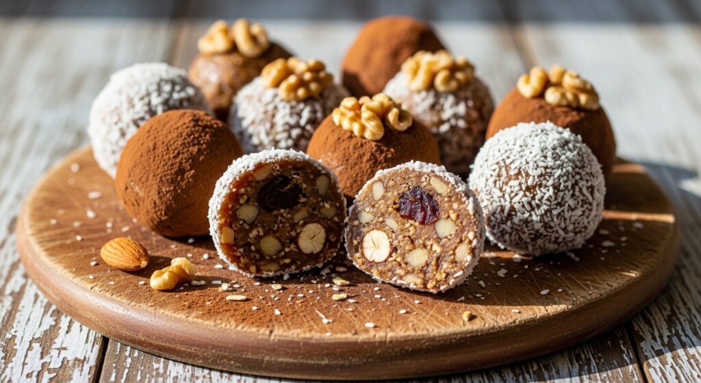 energy balls aux dattes pour le goûter