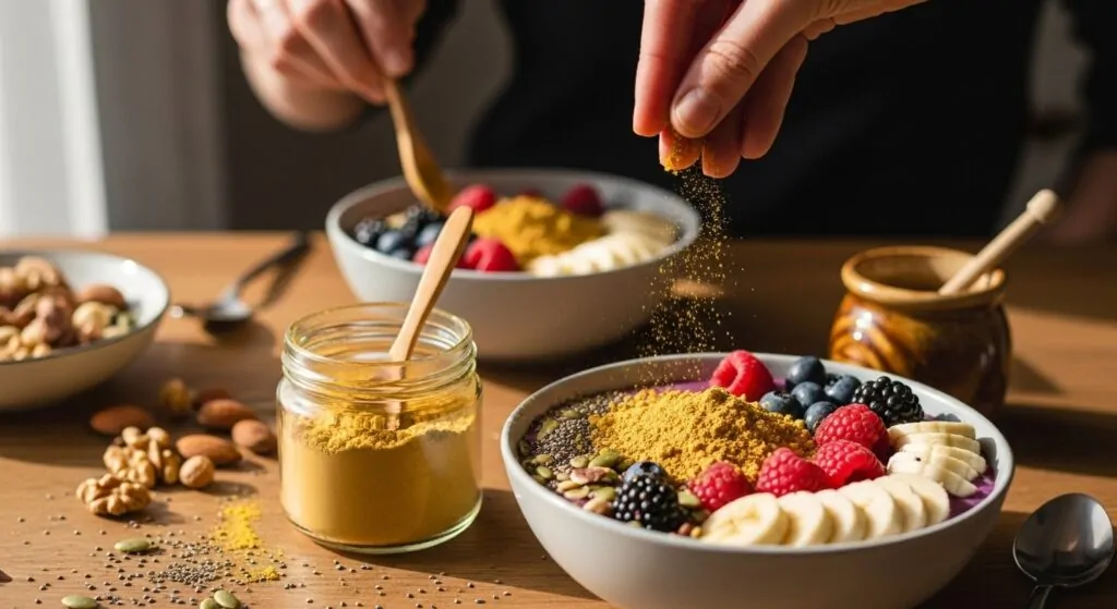 recipe with maca for breakfast