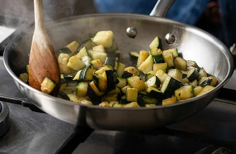 Ricetta da preparare in una padella di acciaio inox