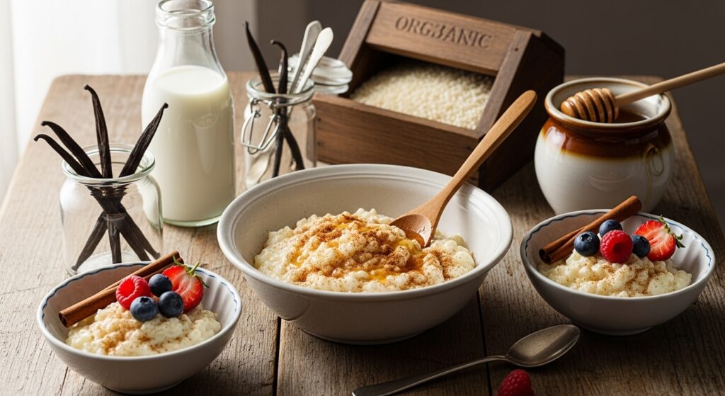 riz au lait bio maison