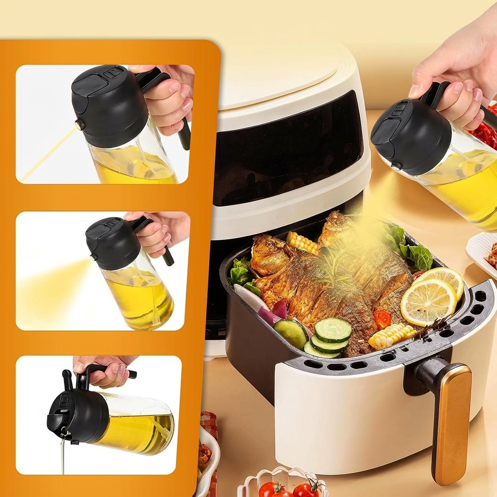 pulverizador de aceite para freidora de aire