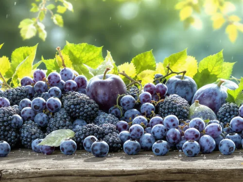 Descubre 20 frutas naturalmente azules y sus múltiples beneficios para la salud, que combinan un sabor excepcional con propiedades nutricionales.