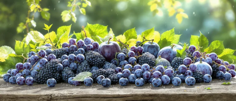 Descubre 20 frutas naturalmente azules y sus múltiples beneficios para la salud, que combinan un sabor excepcional con propiedades nutricionales.