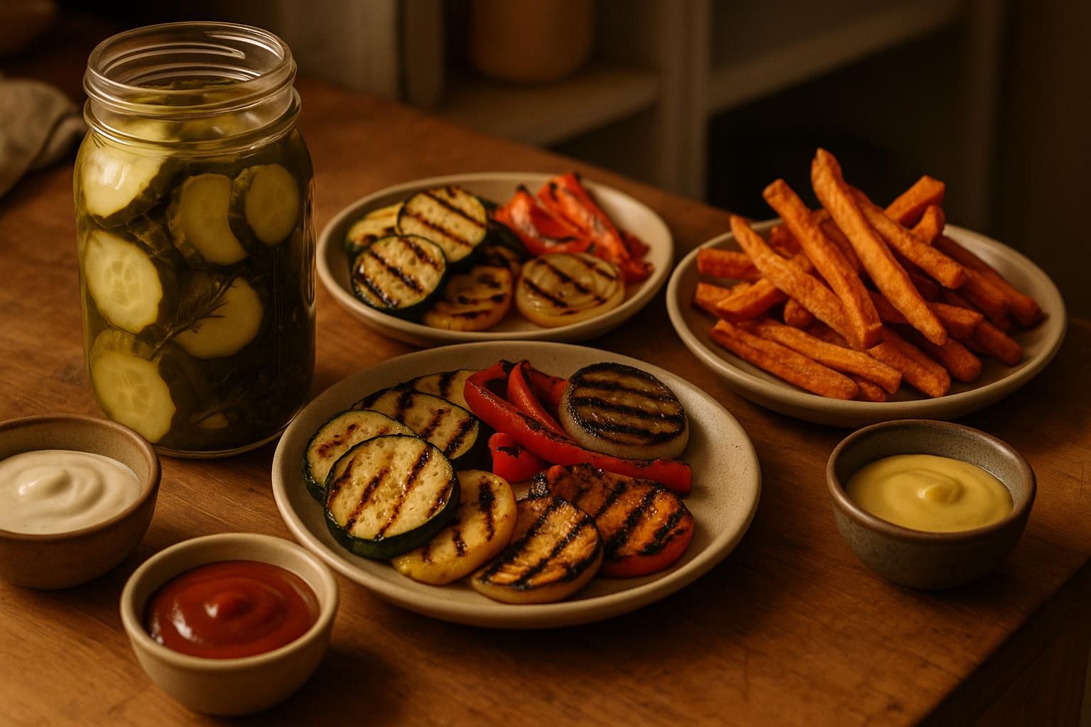 Pomysły na sosy i warzywa do hot dogów