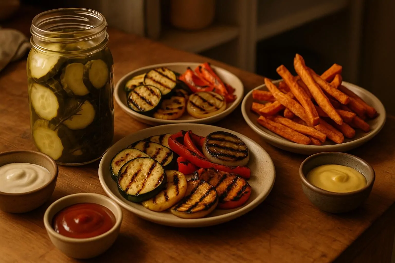 Ideas de salsas y verduras para acompañar los perritos calientes