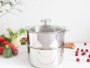 Biome 24cm Cooker with Wooden Handles