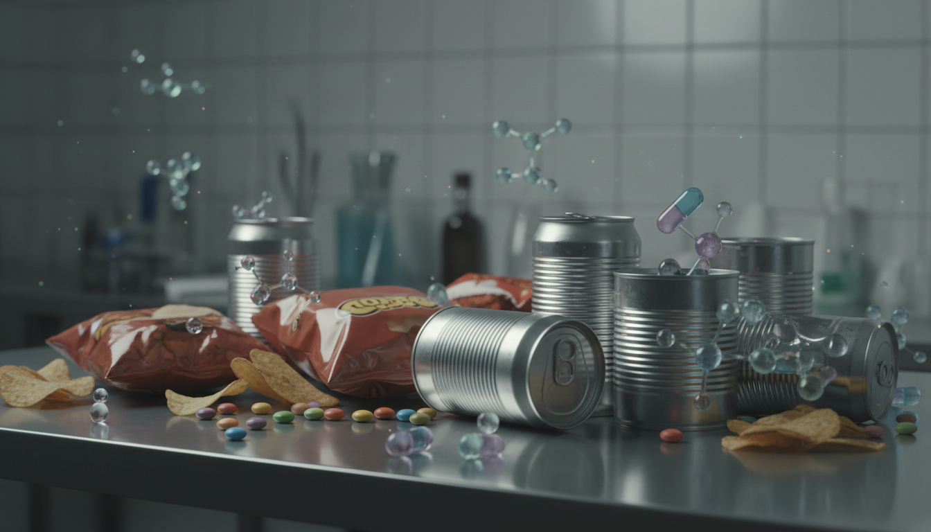 comida basura y conservantes alimentarios