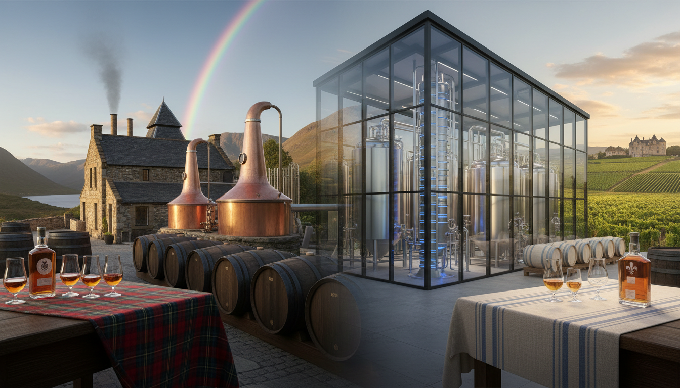 Comparaison whisky Écosse vs France Comparaison whisky écossais et français