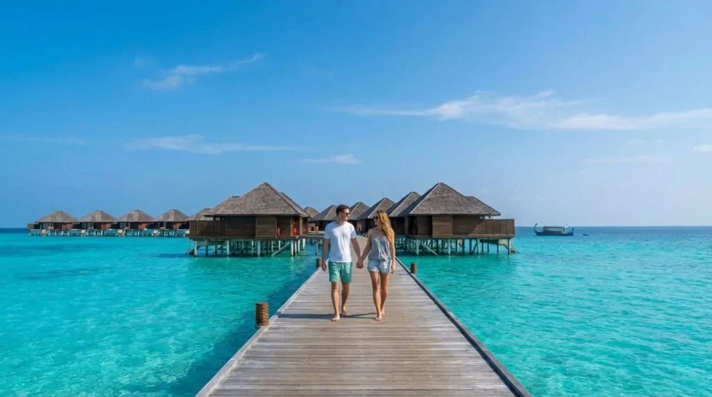 Flitterwochen auf den Malediven