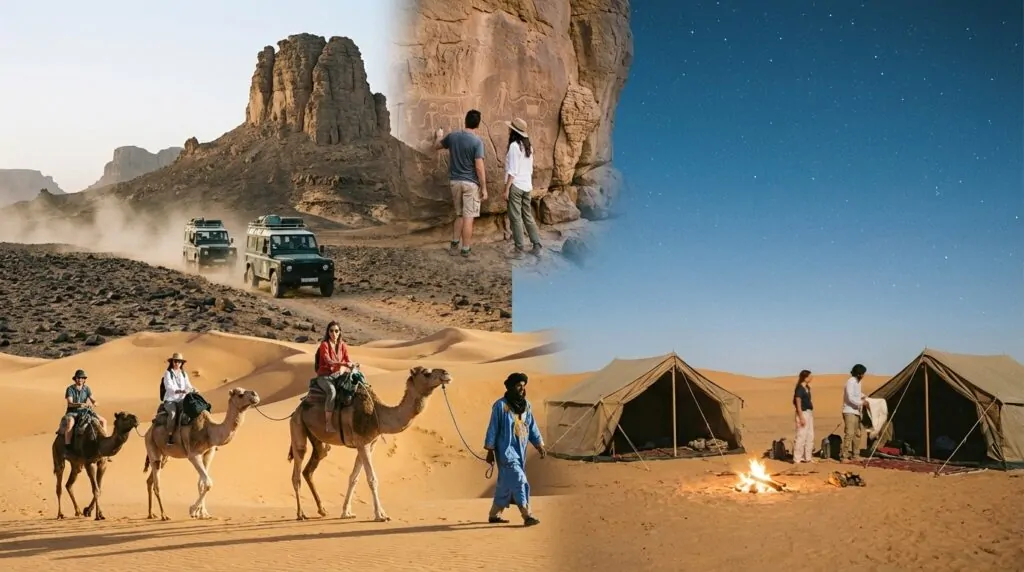 wycieczki po algierskiej pustyni Sahara