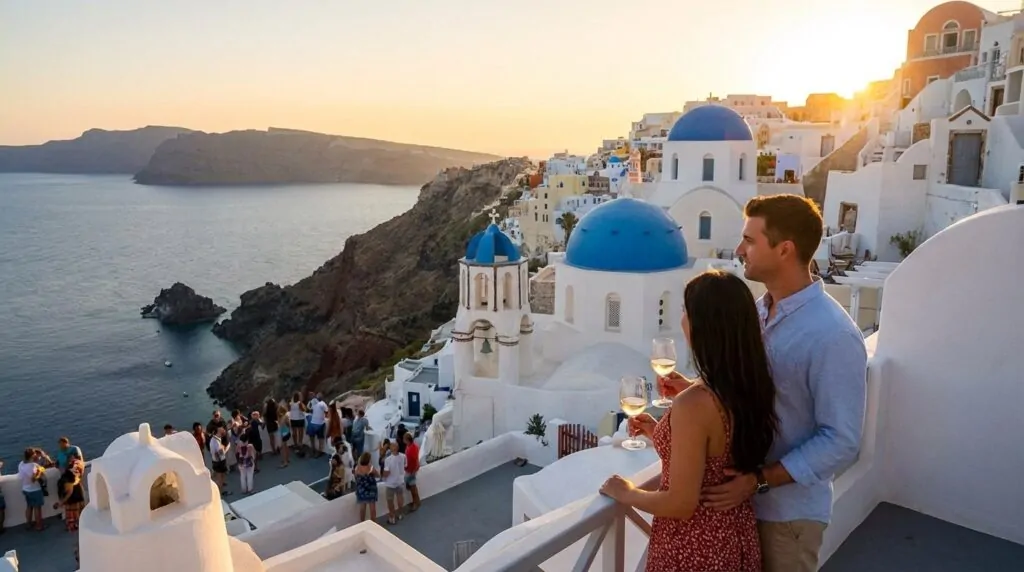 Flitterwochen in Griechenland
