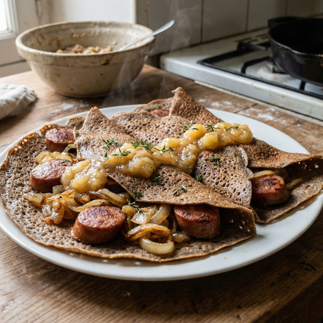 Galettes Bretonnes à la Langouille Galettes Bretonnes à la Langouille