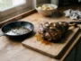 Roast leg of lamb